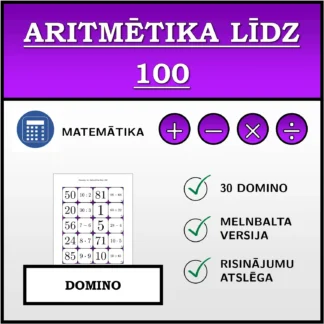 Domino: Aritmētika līdz 100