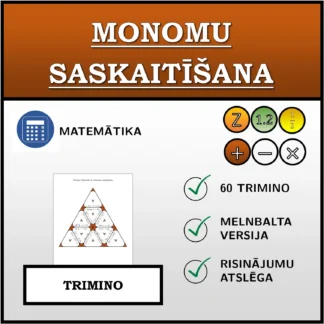 Trimino: Monomu saskaitīšana