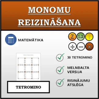 Tetromino: Monomu reizināšana
