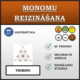 Trimino: Monomu reizināšana