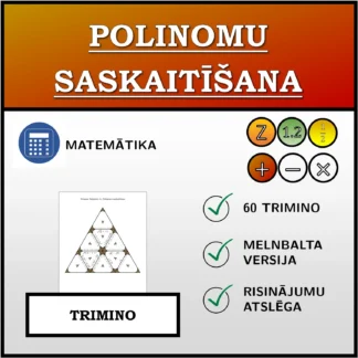 Trimino: Polinomu saskaitīšana