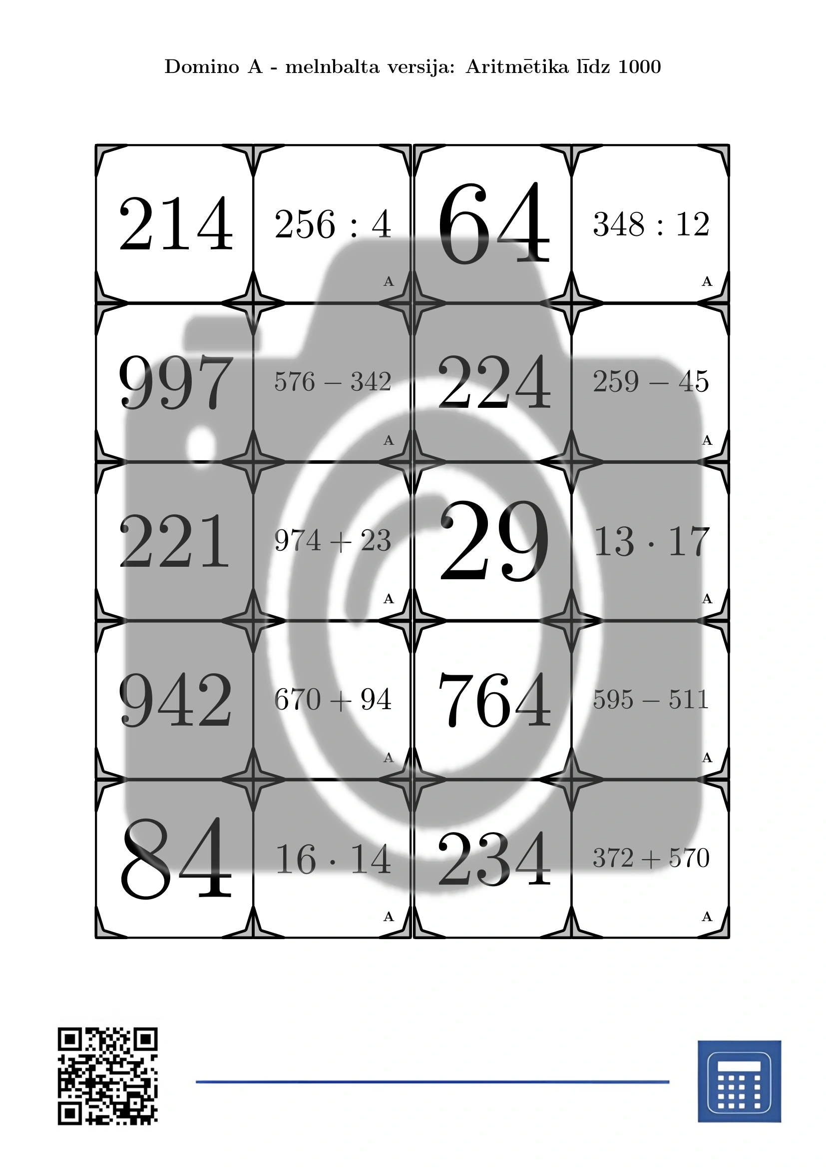 Domino: Aritmētika līdz 1000 - Image 3