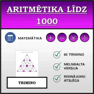 Trimino: Aritmētika līdz 1000
