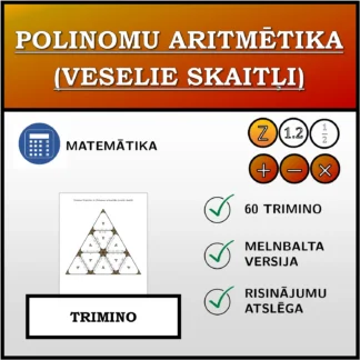 Trimino: Polinomu aritmētika (veselie skaitļi)