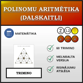 Trimino: Polinomu aritmētika (daļskaitļi)