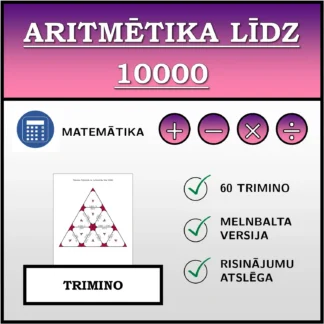 Trimino: Aritmētika līdz 10000