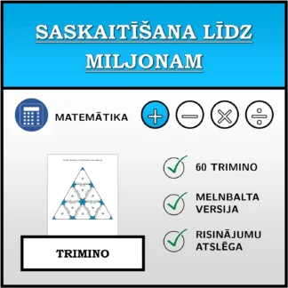 Trimino: Saskaitīšana līdz miljonam