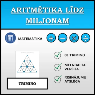 Trimino: Aritmētika līdz miljonam