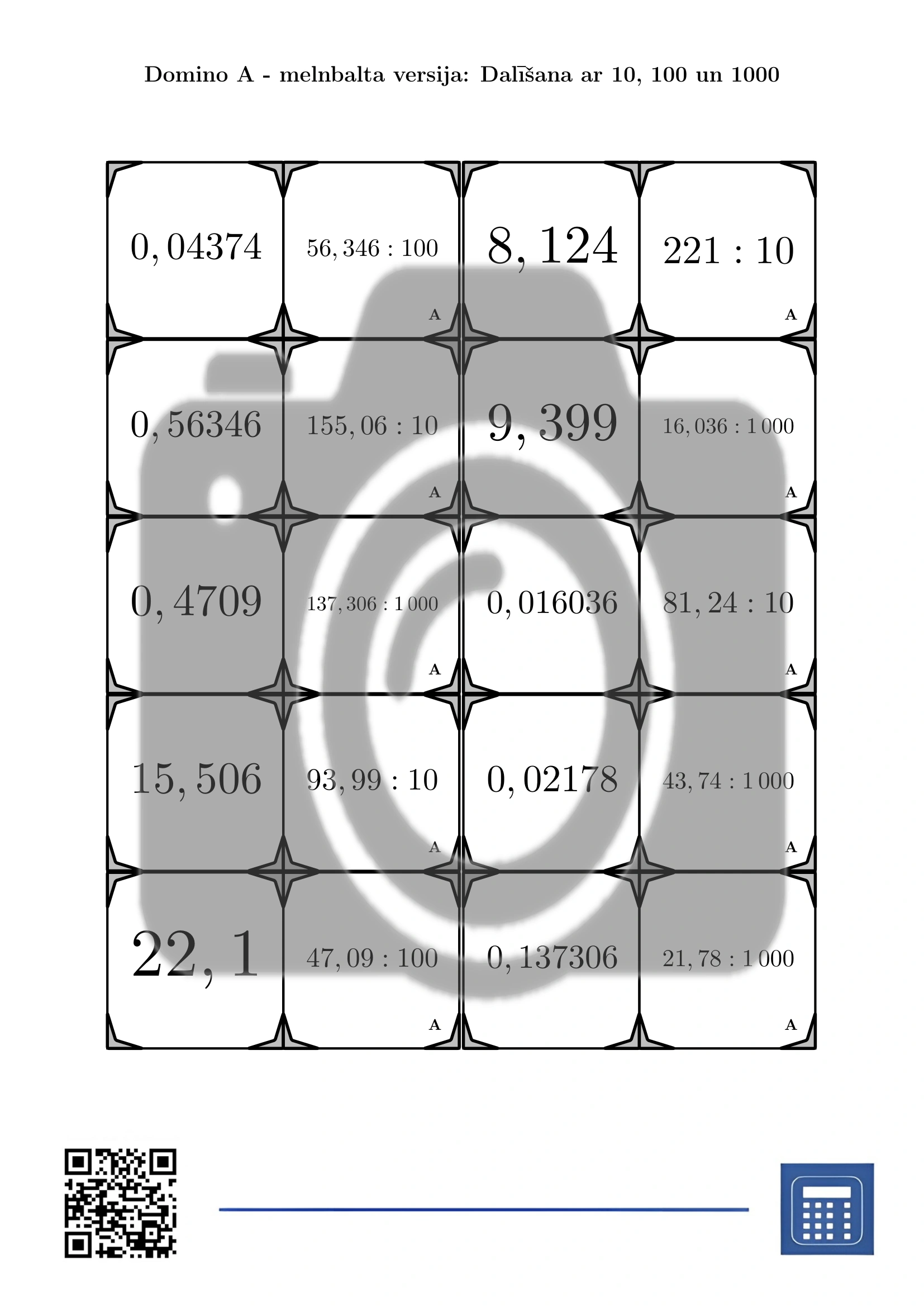 Domino: Dalīšana ar 10, 100 un 1000 - Image 3