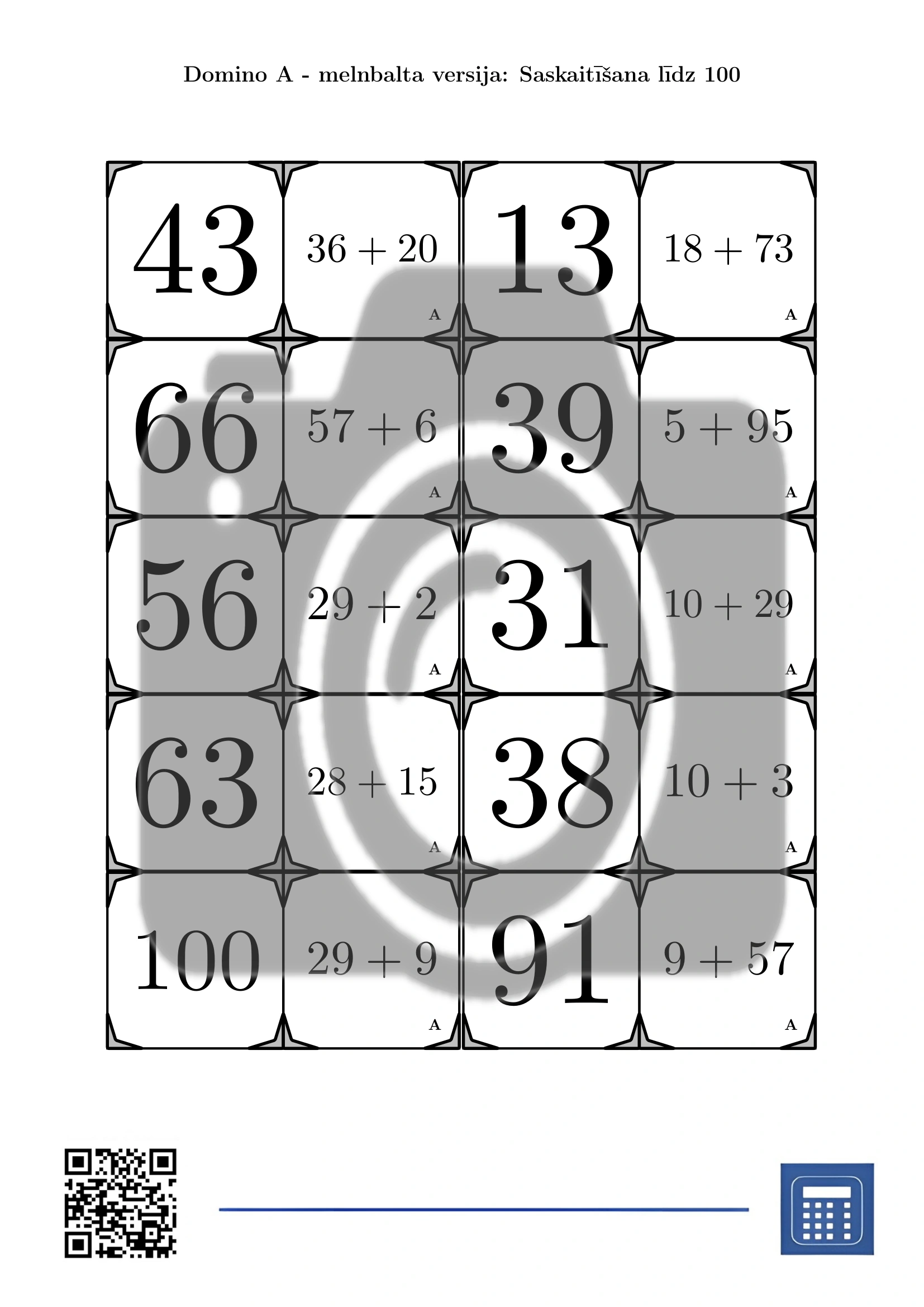 Domino: Saskaitīšana līdz 100 - Image 3