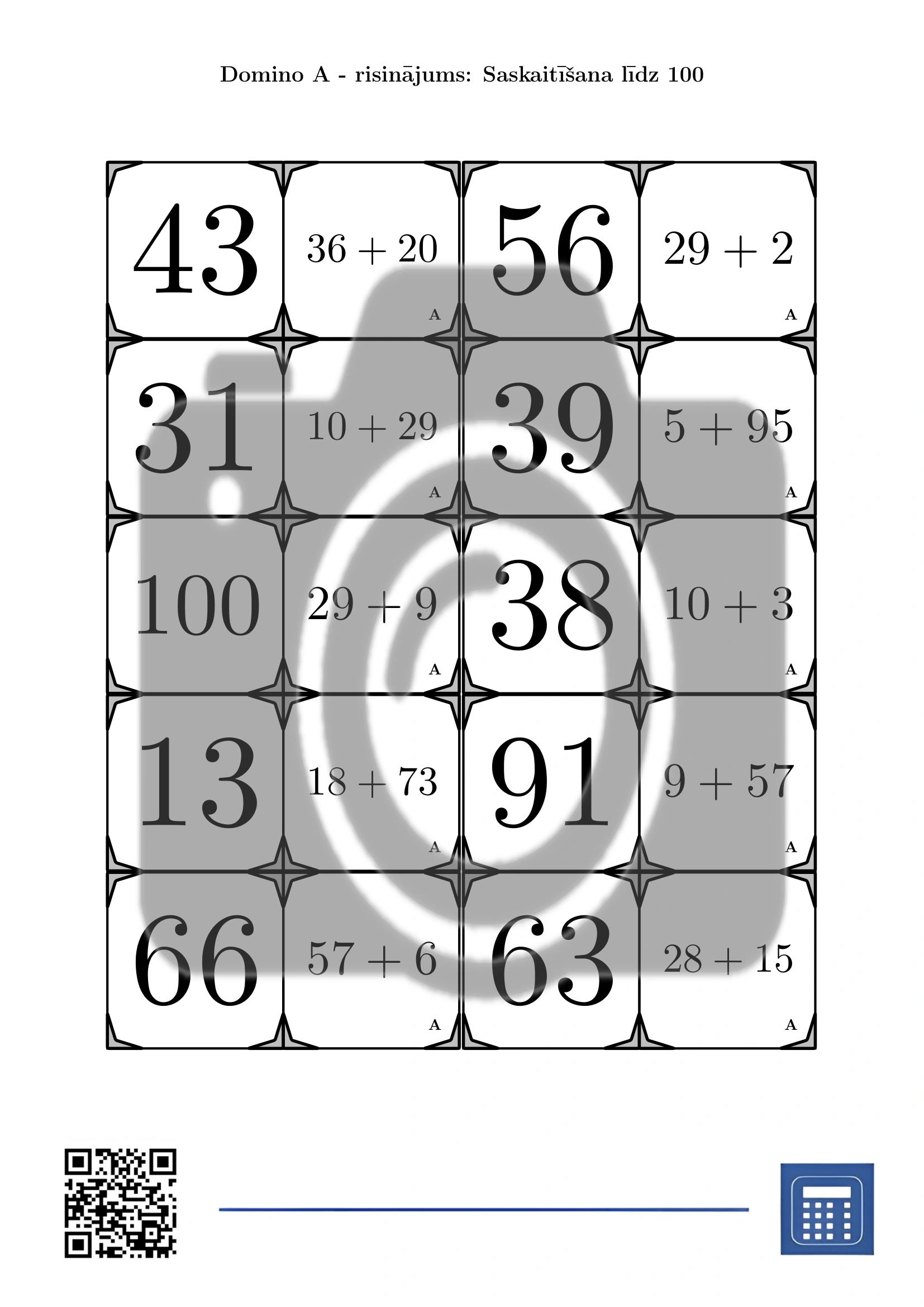 Domino: Saskaitīšana līdz 100 - Image 4