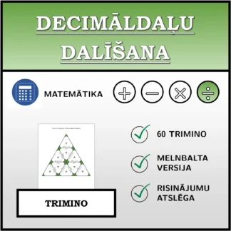 Trimino: Decimāldaļu dalīšana