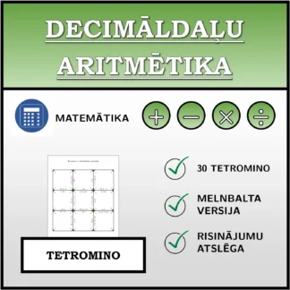 Tetromino: Decimāldaļu aritmētika