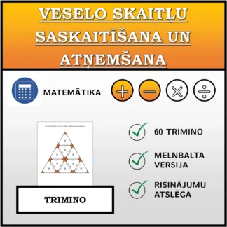 Trimino: Veselo skaitļu saskaitīšana un atņemšana