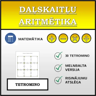 Tetromino: Daļskaitļu aritmētika