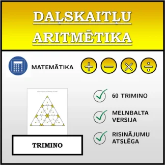 Trimino: Daļskaitļu aritmētika